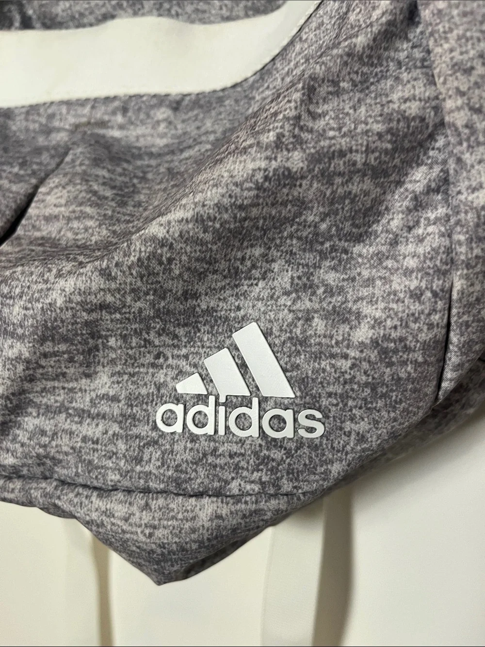adidas Gray & White Heathered Backpack with Pockets - Picture 2 of 10